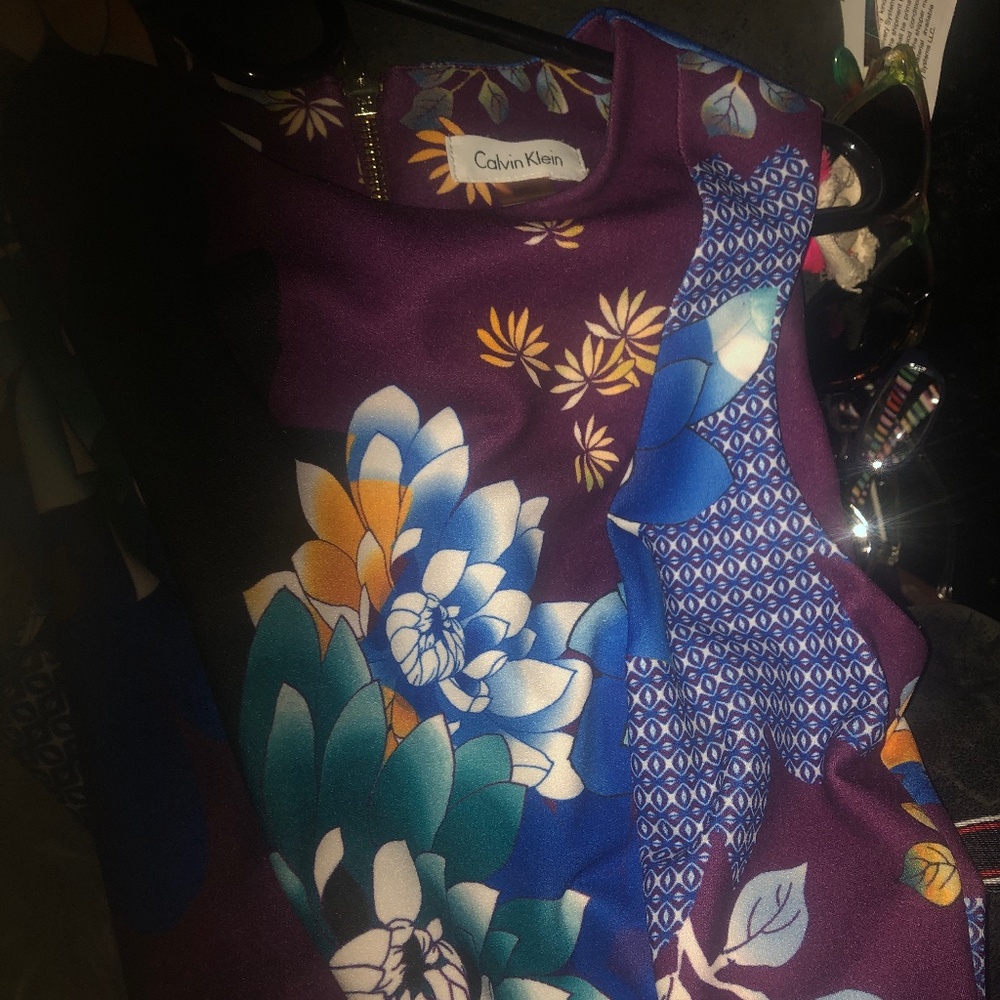 Calvin Klein medium length tea evening or work dress